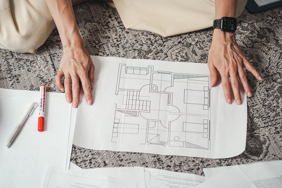 Levantamiento de plano de vivienda